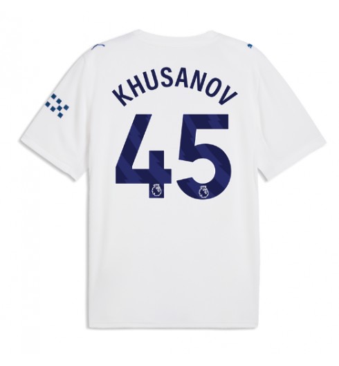 Manchester City Abdukodir Khusanov #45 Tredjedrakt 2026-27 Korte ermer Manchester City Abdukodir Khusanov #45 Tredjedrakt 2026-27 Korte ermer